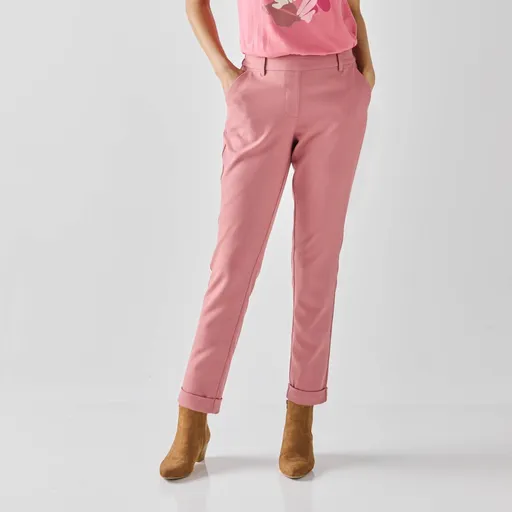 7/8 pantaloni înguste de culoare solidă