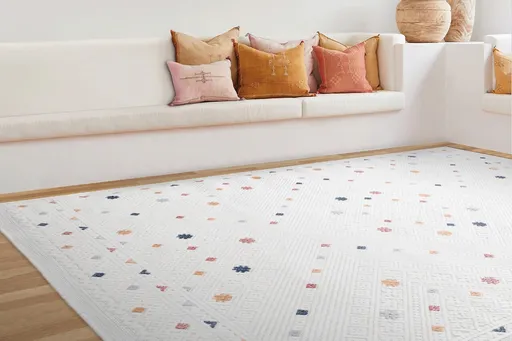 Covor, 65548A Sand, 196x290 cm, Crem