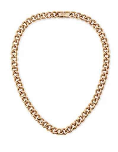 Daniel Wellington Colier pentru femei placat cu aur Chunky Chain DW00400850