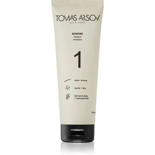 Tomas Arsov Bonfire Shampoo Sampon hidratant pentru par vopsit. pentru par deteriorat si vopsit 250 ml