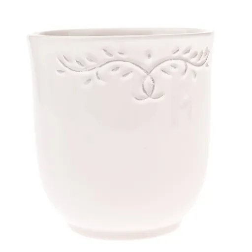 Ghiveci ceramic Ramillete bej, 13 x 14 cm