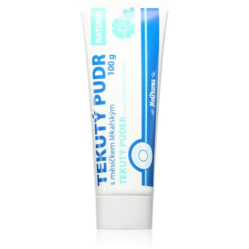 MedPharma Tekutý pudr NATURAL pudră protectoare pentru copii 100 g