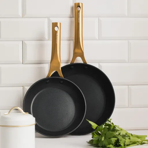 Tigaie Royal, Ambition, 28 cm, aluminiu, negru/auriu