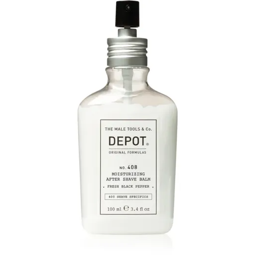 Depot 400 SHAVE SPECIFICS NO. 408 MOISTURIZING AFTER SHAVE BALM ro balsam hidratant after shave Fresh Black Pepper 100 ml