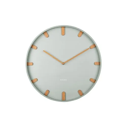 Ceas de perete Karlsson 5942GR de design 40 cm , gri, gri
