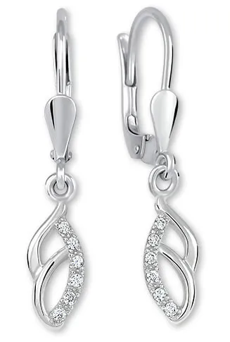 Soliter Cercei fermecători din argint cu cristale 436 001 00572 04