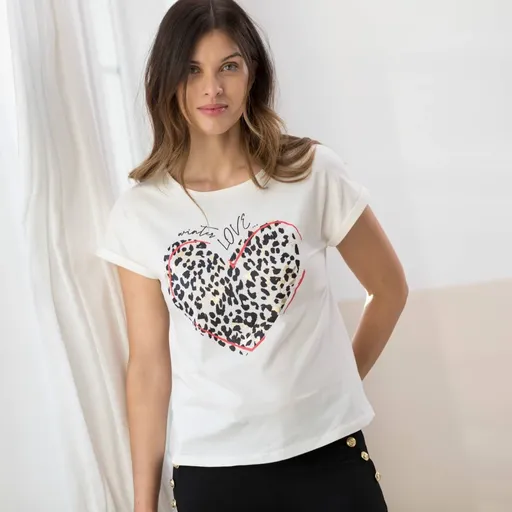 Tricou cu imprimeu Love