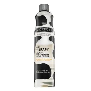 Morfose Milk Therapy Milky Two Phase Conditioner balsam pentru protejarea părului de căldură si umiditate 400 ml