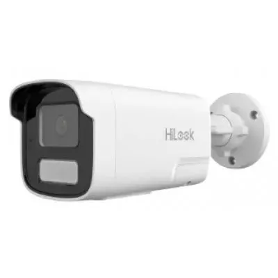 Camera IP Hikvision HiLook IPC-B460HA-LUF/SL, 6MP, lentila 4mm, Dual Light 50m, microfon, difuzor, slot microSD, IP67