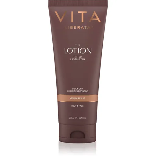 Vita Liberata Tinted Tanning Lotion lotiune autobronzanta culoare Medium 200 ml