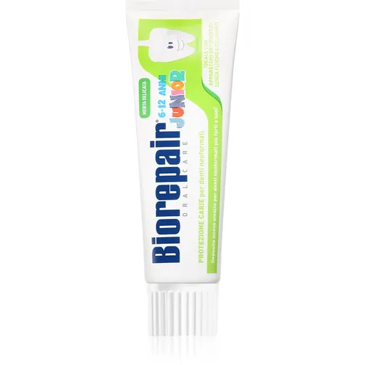 Biorepair Junior 6-12 Years Pasta de dinti pentru copii. Mint 75 ml