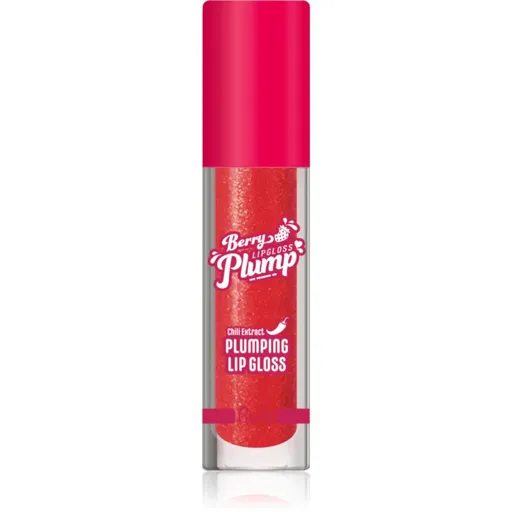 Rude Cosmetics Berry Plump lip gloss hidratant pentru volum culoare Strawberry Kiss 4 g