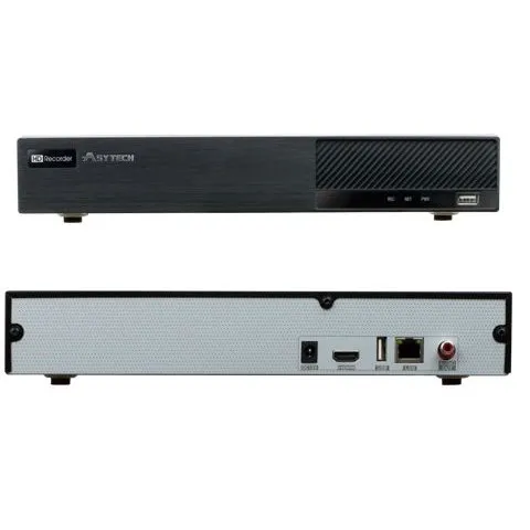 NVR 4 canale Asytech VT-N1304H ONVIF, 1xSATA, HDMI 4K, H.265