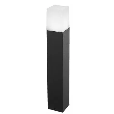 Lampa gradina soclu GU10 80X80X50CM IP54 - negru V-TAC SKU-7564