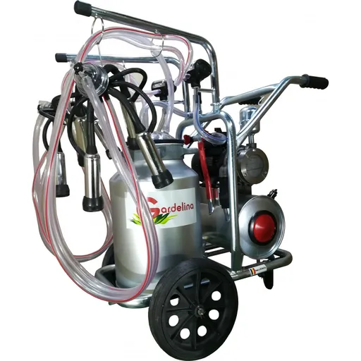 Aparat de muls Vaci Gardelina T240 AL IC, 40L aluminiu, 2 posturi 180 l/min, 16-20 bovine pe ora