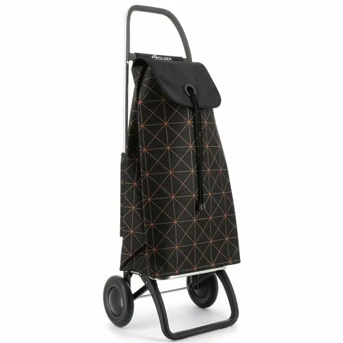 Rolser Geantă de cumpărături pe roți I-Max Star 2,negru-portocaliu, portocaliu