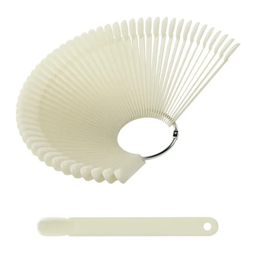 Paletă mini cu vârf rotund pentru 50 de culori - natural