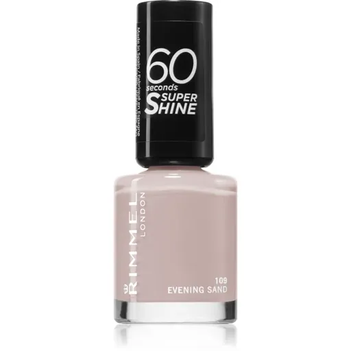 Rimmel 60 Seconds Super Shine lac de unghii culoare 109 Evening Sand 8 ml