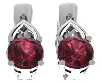 Beneto Exclusive Cercei de argint cu granate GRAAGUC1953