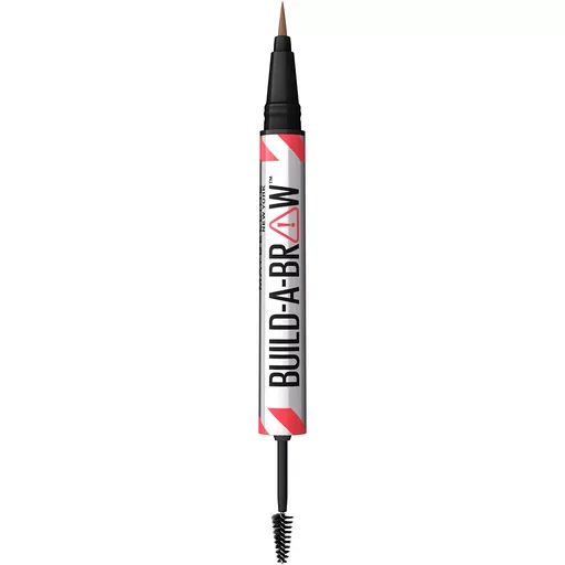 Maybelline Marker și gel pentru sprâncene Build A Brow (Brow Pen + Sealing Gel) 255 Soft Brown