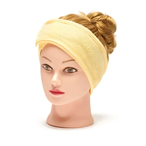Bentita cosmetica din material yellow Oranjollie
