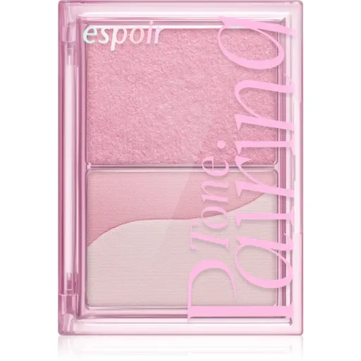espoir Tone Pairing Cheek blush trio pentru look perfect culoare Violeta 9 g