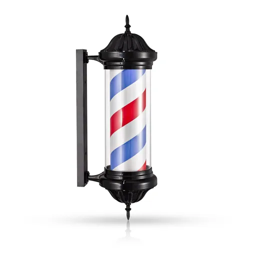 Reclama luminoasa Mirplay -Frizerie / Barber Shop - Paul - BARBER POLE