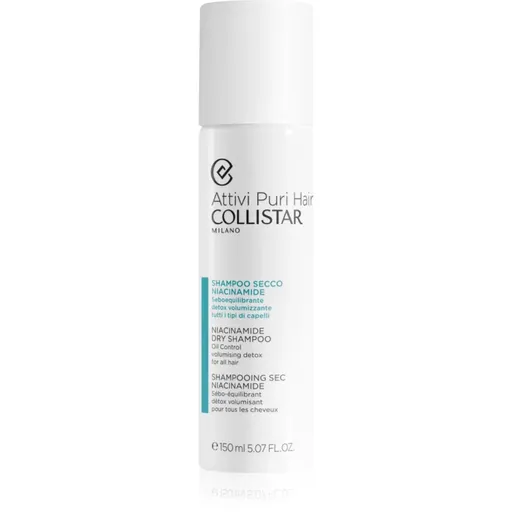 Collistar Hair Niacinamide Dry Shampoo sampon uscat pentru a absorbi excesul de sebum cu niacinamidă 150 ml