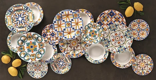 Serviciu de masa 18 piese, Medicea, Brandani, portelan