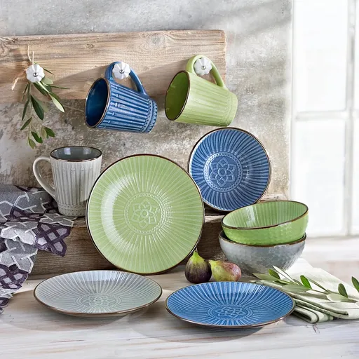 Farfurie de desert Delia, set 3 buc