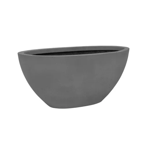 Pottery Pots Ghiveci cu flori Mini Dorant Wally, culoare gri, dimensiuni multiple - PotteryPots Mărime: L - v. 16.5 cm