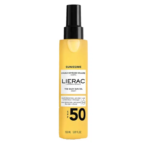 Lierac Ulei de bronzare Sunissime SPF 50 (The Silky Sun Oil) 150 ml