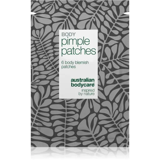 Australian Bodycare Body Pimple Patches tratament topic pentru acnee pentru corp 6 buc