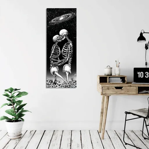 Tablou decorativ, PC324, Canvas imprimat, Multicolor