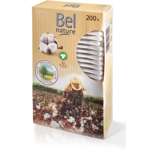 Bel Nature bețișoare din bumbac 200 buc