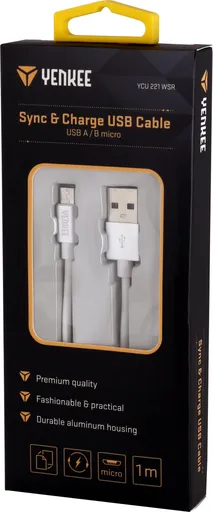 Cablu de sincronizare si incarcare USB 1m