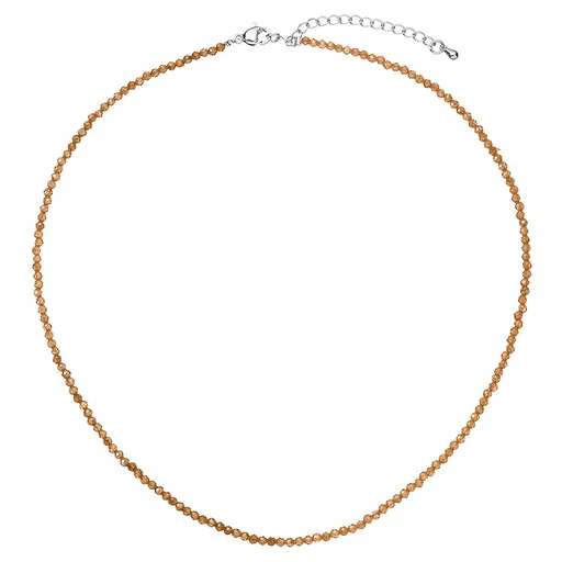 Evolution Group - Pavona Colier cu mărgele din cuarț fumuriu 42012.3 smoky quartz