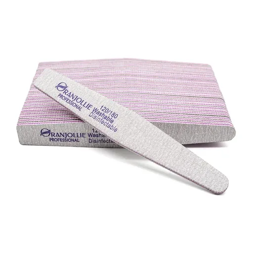 Pile Unghii 2 Forme Oranjollie 120/180, Set 25 buc