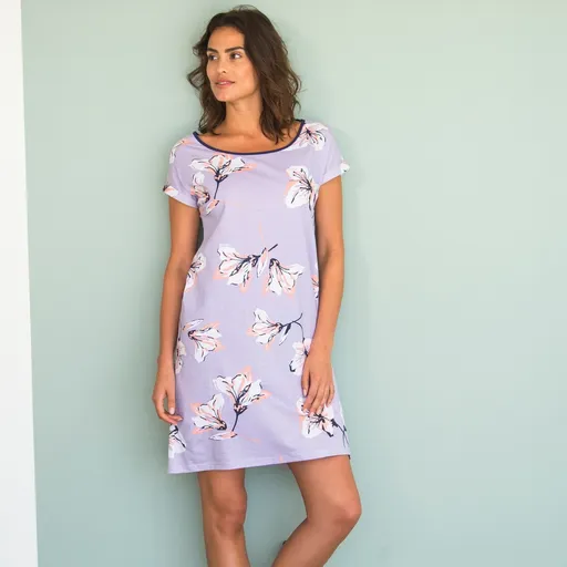 Set de 2 cămăși de noapte scurte, lungime aprox. 90 cm