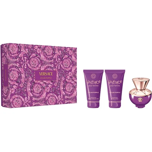 Versace Dylan Purple - EDP 50 ml + gel de duș 50 ml + loțiune de corp 50 ml