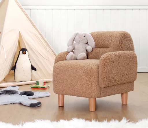 Fotoliu pentru copii, Atelier del Sofa, 209FLF1429, Maro