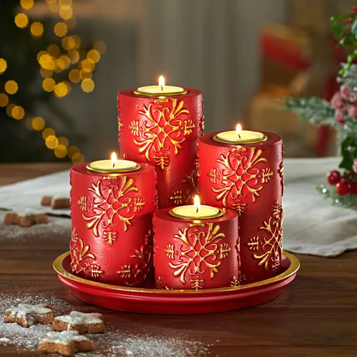 Set de sfeșnice 5 piese Eldo