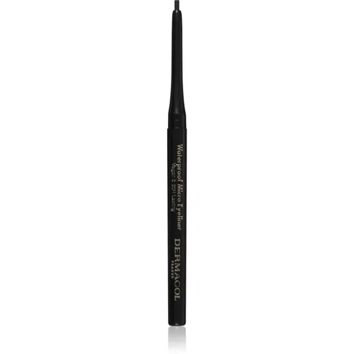 Dermacol Micro Eyeliner Waterproof creion dermatograf waterproof culoare 01 Black 1 g