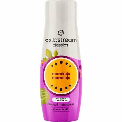 Aromă SodaStream Maracuja Zero cu vitamine 440 ml