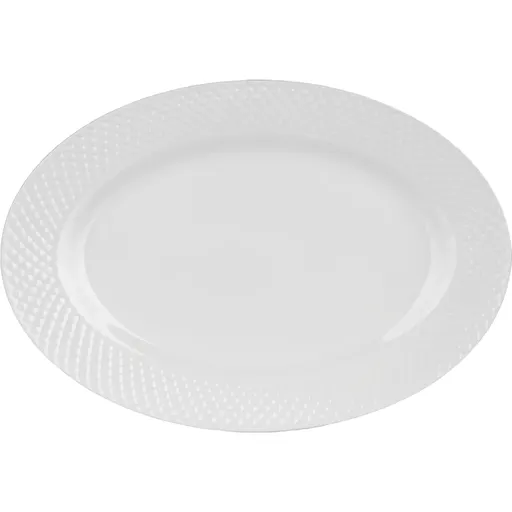 Farfurie ovală Banquet DIAMOND LINE, 34,5 x24,2 cm