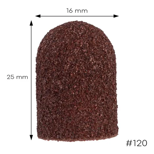 Capison pedichiura 16/25 - duritate 120 - set 5 buc.