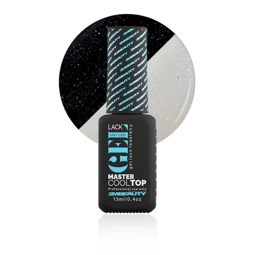 Oja semipermanenta GELlack 2M Master Cool Shimmer Top Multi