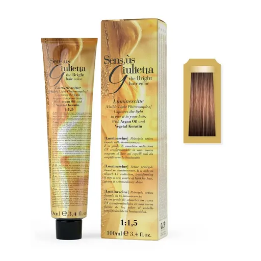 Vopsea de Par Permanenta Giulietta 8.34, 100 ml