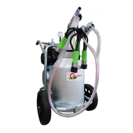 Aparat de muls Vaci Gardelina T140 AL PC, 40L aluminiu, 1 post, 180 l/min, 10 bovine pe ora