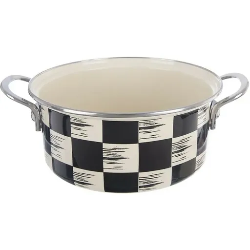 Orion Casserole smaltată Șah Lem, 2,2 l, diametru20 cm, diam. 20 cm